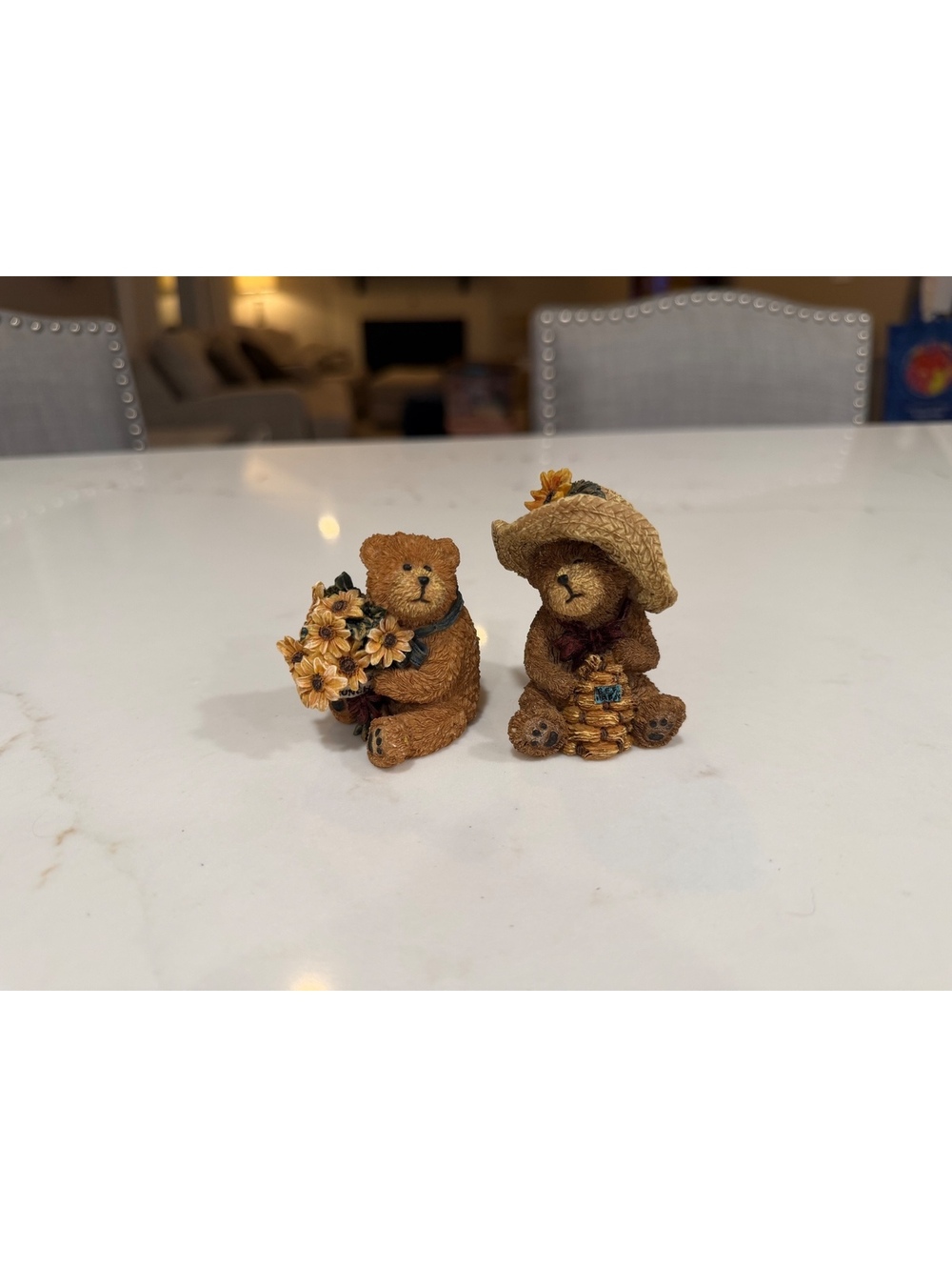 Hunny and Sunny Boyds Bears Iddy Biddy Bubbas Bearstone Collection